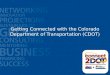 Intro to Contracting with the Colorado Department of Transportation (CDOT)
