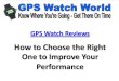 Gps Watch Reviews