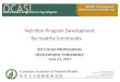 C3 nutrition programs development for healthy communities