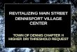 Revitalizing Main Street Dennisport Chapter H Relief Presentation