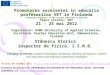 Study visit finland, 21 25 may 2012-stanescu