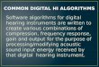 HIS 240 - Common Digital HI Algorithms