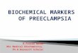 Biochemical markers of preeclampsia