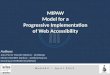 Mipaw: Model for a Progressive Implementation of Web Accessibility - Web4All