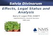 Salvia: Effects, Legal Status and Analysis