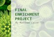 Microbiology Final Enrichment Project