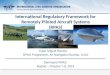 International regulatory framework for remotely piloted aircraft systems. Miguel Ramos. OACI