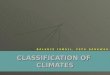 Classification of Climate