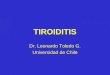 Tiroiditis Dr Toledo