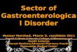 Sector Of Gastroenterological Disorder
