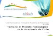 Tema 5: El Modelo Pedagógico de la Academia de Chile