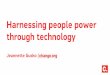 Harnessing change through people power | Change.org at MakeTechX Conference | Nov 9