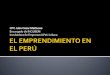 Emprendedorismo en el Perú