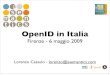 OpenID in Italia