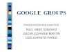 D6 - Google Groups (Power Point)