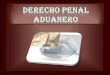 DERECHO PENAL ADUANERO PANAMEÑO - DIAPOSITIVAS