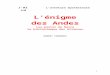 Aventure Mystérieuse Robert Charroux L'Enigme des Andes. - Copie