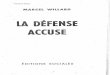 Willard La Défense Accuse troisième édition 1955