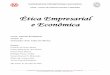 Ética empresarial e econômica - Ciências Econômicas 1º semestre