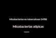 Micobacterias atípicas
