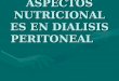 ASPECTOS NUTRICIONALES EN DIPAC