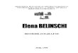Elena Belinschi : Biobibliografie