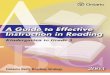 60174471 Guide to Effective Instruction in Reading Kindergarten to Grade 3