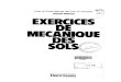 Exercices de mécanique des solsgh - F.Schlosser