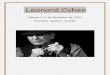 Alguns poemas de Leonard Cohen (1)