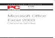 Excel 2003 Osnovne Tehnike