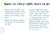 Giới thiệu về ứng dụng vật liệu Nano - Nano TiO2