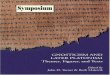 Gnosticism and Later Platonism Themes Figures and Texts Symposium Series Society of Biblical Literature