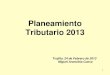 Planeamiento Tributario 2013 - Miguel Arancibia Cueva