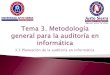 Planeacion De La Auditoria Informatica