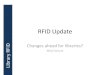 RFID Update for National Acquisitions Group Conference, York 2013