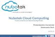 Presentación Comercial NuboTek - Noviembre 2011