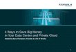 4 Ways To Save Big Money in Your Data Center and Private Cloud