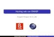 Betabeers Sevilla - Hacking web con OWASP