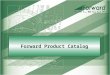 Product Catalog как инструмент повышения ARPU (Палканов Александр, Forward Telecom)