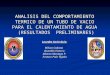 ANALISIS DEL COMPORTAMIENTO TERMICO DE UN TUBO DE VACIO PARA EL CALENTAMIENTO DE AGUA  (RESULTADOS  PRELIMINARES)