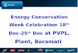 Energy conservation week celebration