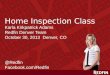 Redfin's Free Inspection Class - Denver, CO
