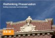 Rethinking Preservation