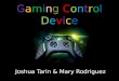 Gaming control device