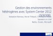 Gestion des environnements hétérogènes avec System Center 2012