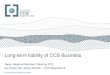 Ian Havercroft – Global CCS Institute – Long-term liability of CCS Business