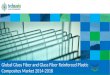 Global Glass Fiber and Glass Fiber Reinforced Plastic Composites Market 2014-2018