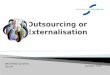 Outsourcing ppt