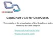 GanttChart v 1.0 for ClearQuest.  Planing & task visualisation with Gantt Chart