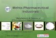 Mehta Pharmaceutical Industries, Maharashtra, India